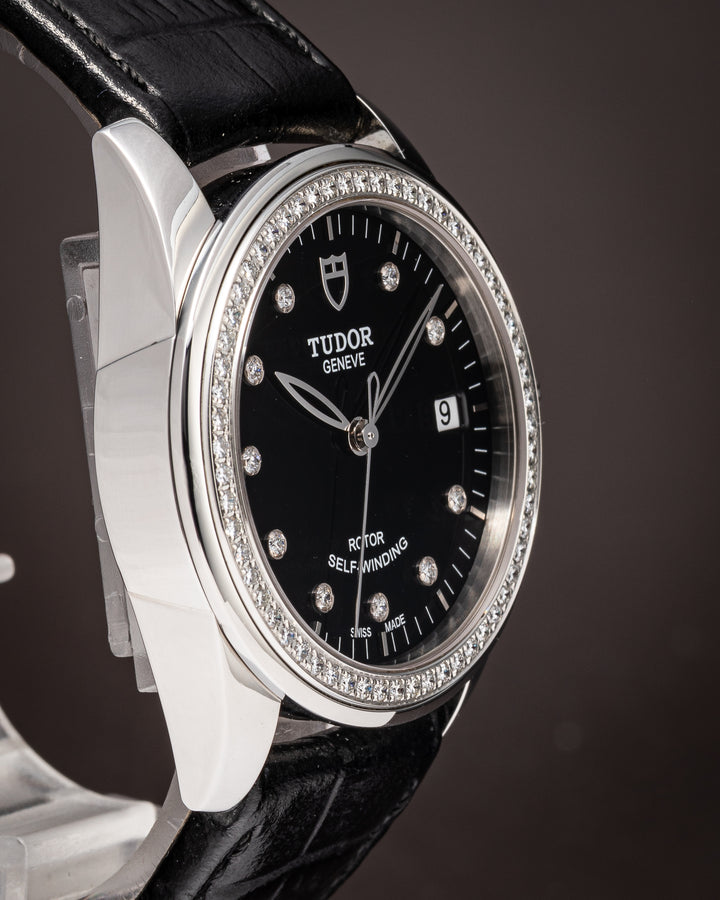 Tudor Stainless Steel Glamour Date 36 (55020)