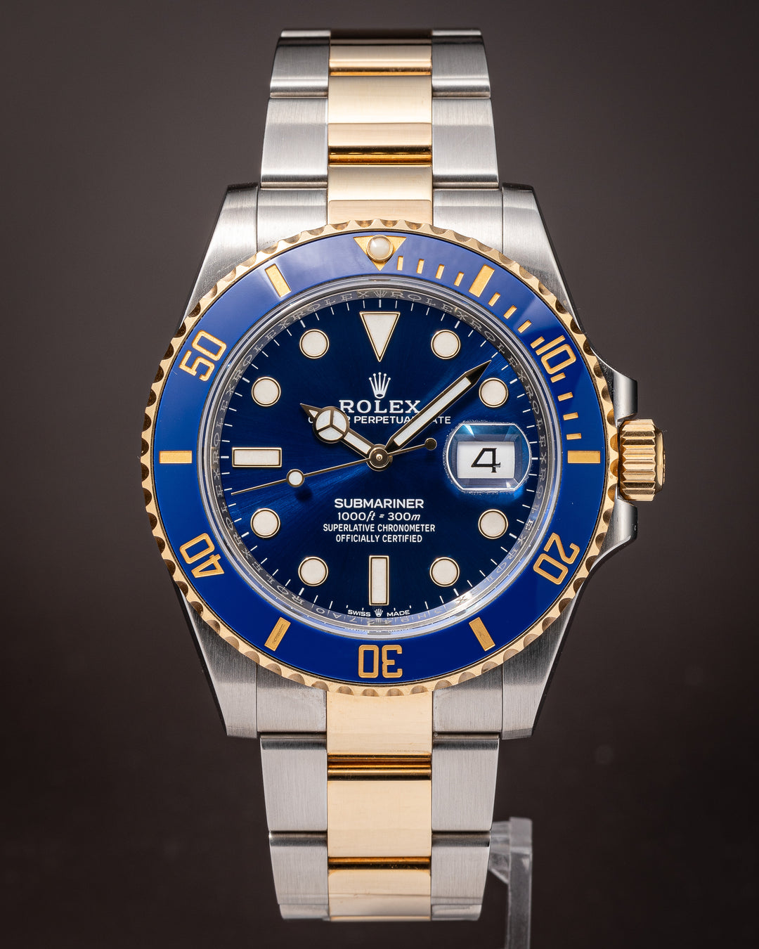 Rolex Stainless Steel and 18k Yellow Gold Submariner Date (126613LB)