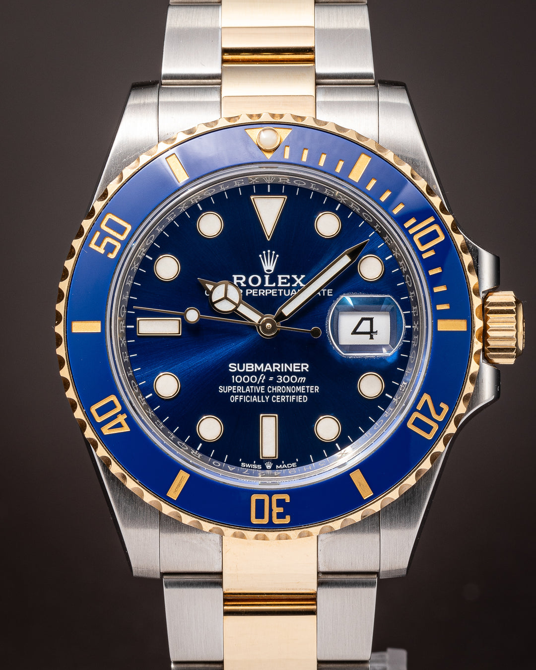 Rolex Stainless Steel and 18k Yellow Gold Submariner Date (126613LB)