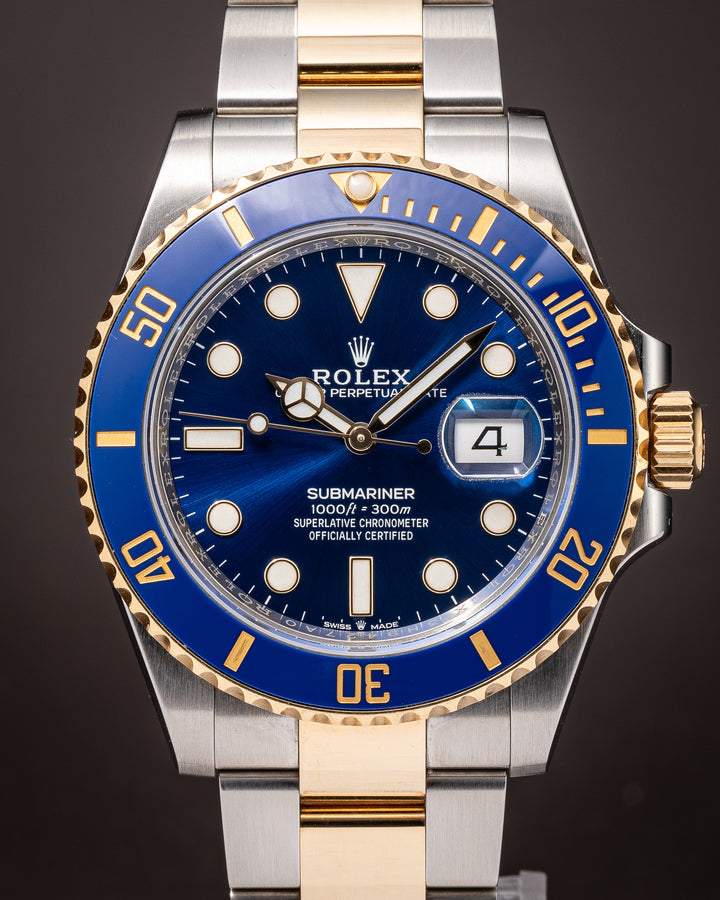 Rolex Stainless Steel and 18k Yellow Gold Submariner Date (126613LB)