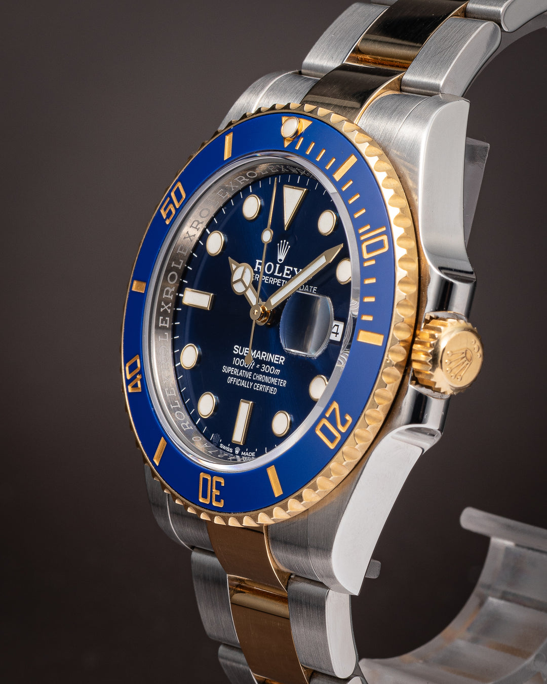 Rolex Stainless Steel and 18k Yellow Gold Submariner Date (126613LB)