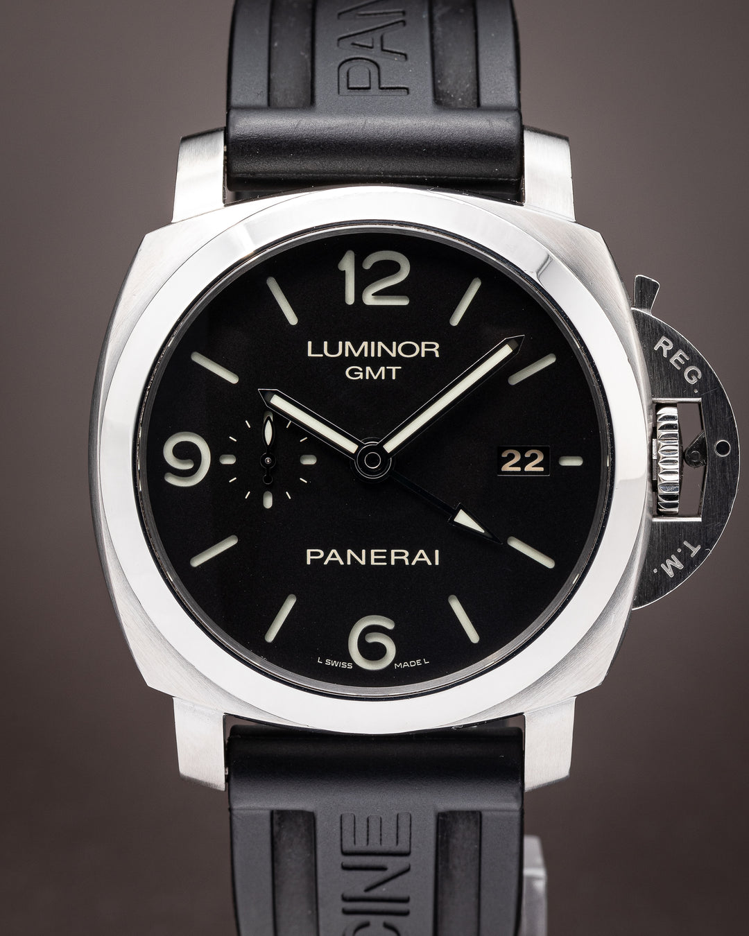 Panerai Stainless Steel Luminor 44 1950 GMT Automatic (PAM00320)