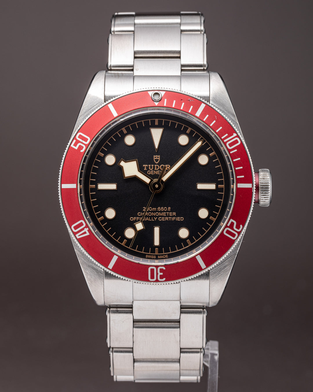 Tudor Stainless Steel Heritage Black Bay (79230R)