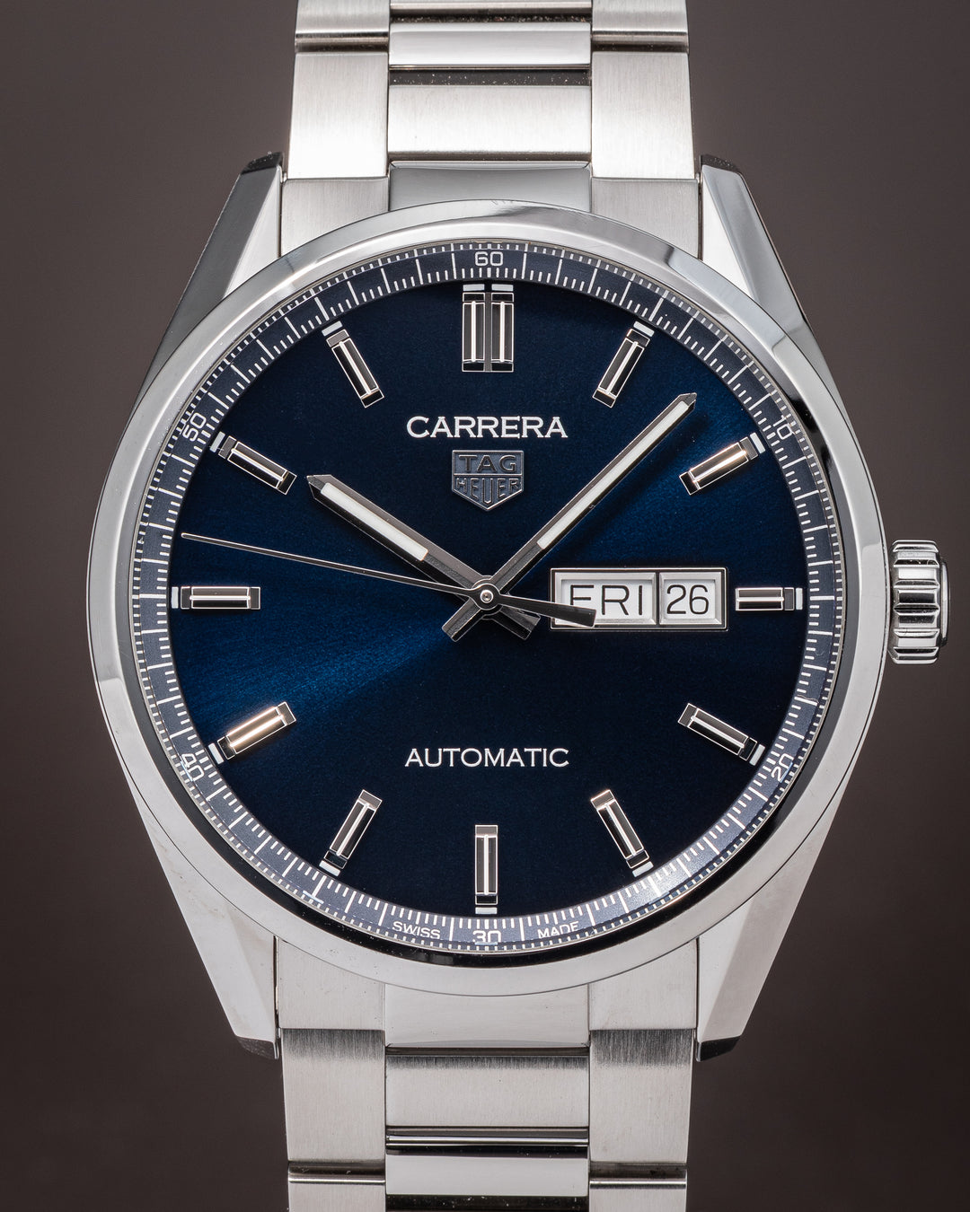 TAG Heuer Stainless Steel Carrera Calibre 5 (WBN2012)