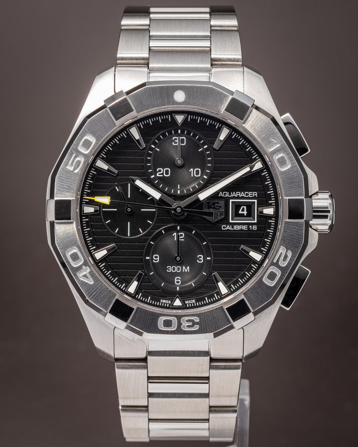 TAG Heuer Stainless Steel Aquaracer Calibre 16 Chronograph (CAY2110)