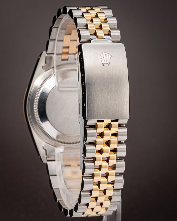 Rolex Stainless Steel and 18k Yellow Gold Datejust (16233)