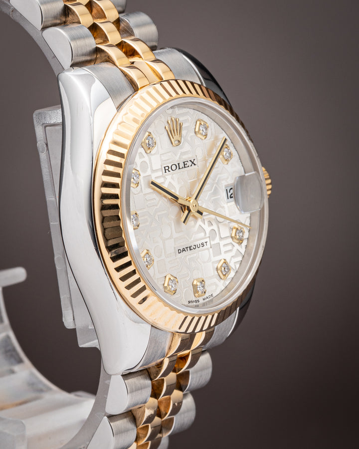 Rolex Stainless Steel and 18k Yellow Gold Women's Datejust (178273)