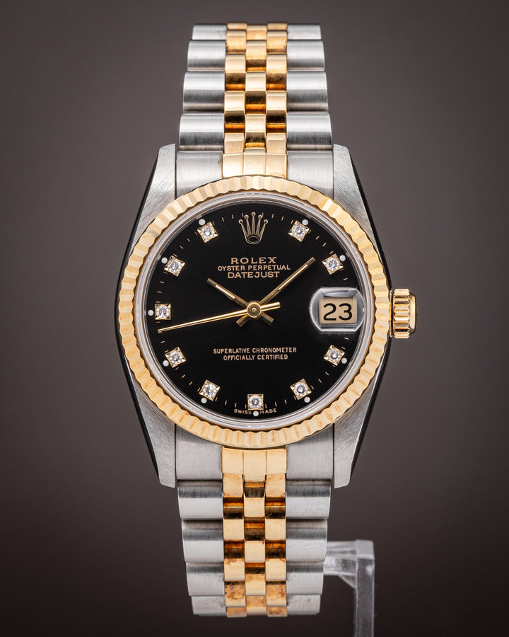 Rolex Stainless Steel and 18k Yellow Gold Women's Datejust (68273)