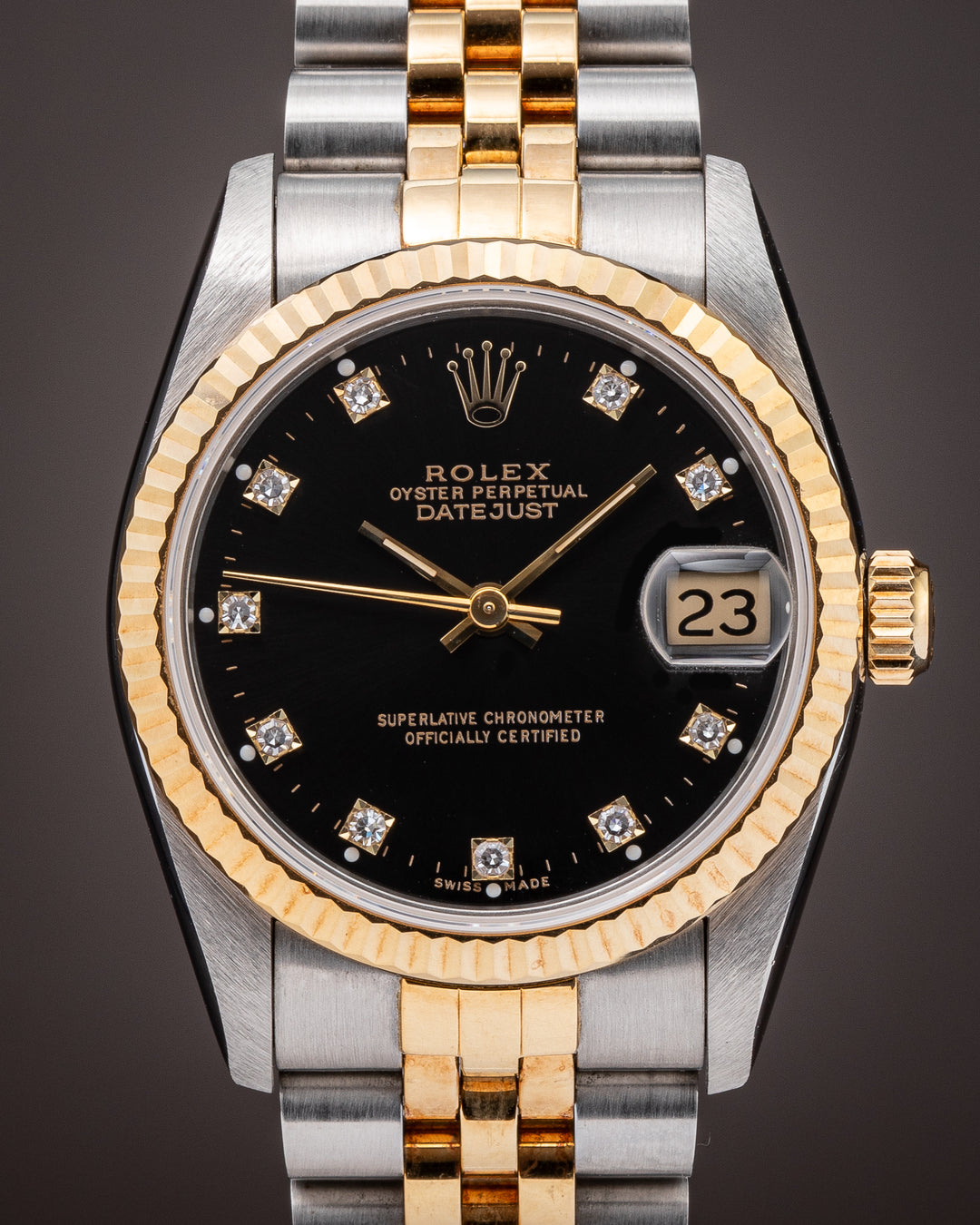 Rolex Stainless Steel and 18k Yellow Gold Women's Datejust (68273)