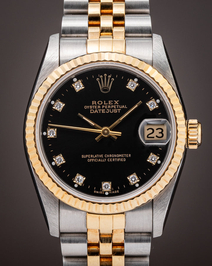 Rolex Stainless Steel and 18k Yellow Gold Women's Datejust (68273)