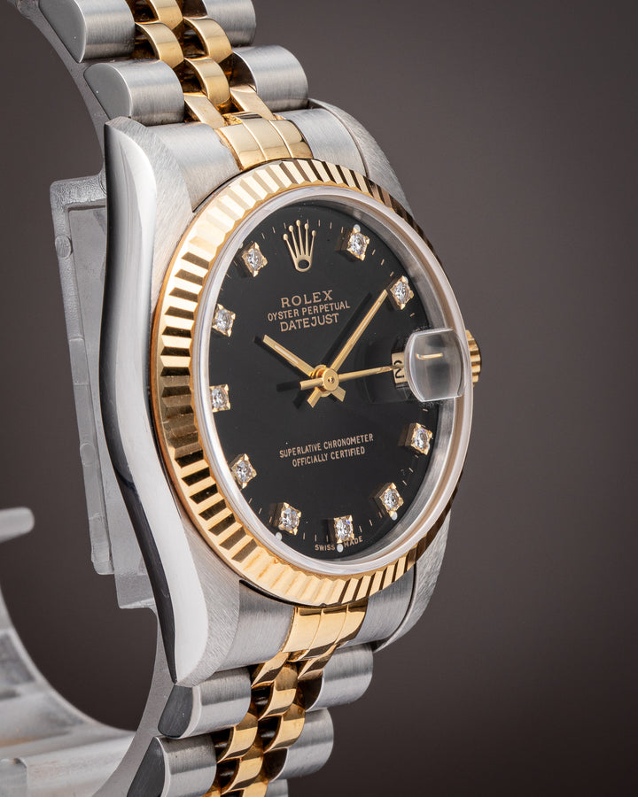 Rolex Stainless Steel and 18k Yellow Gold Women's Datejust (68273)