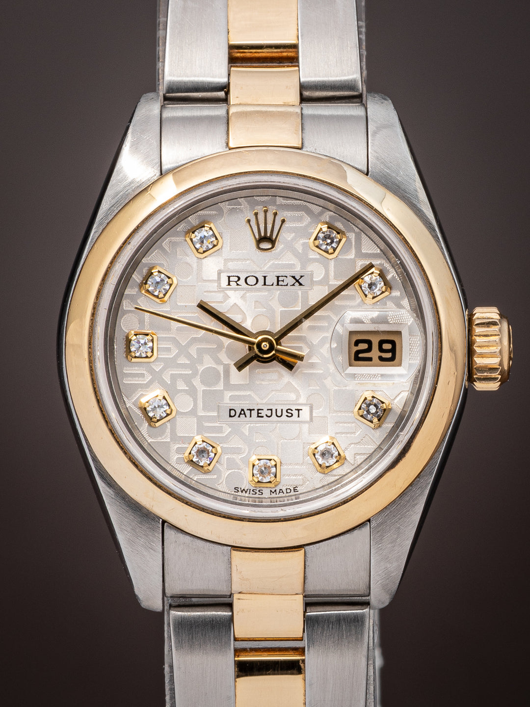 Rolex Stainless Steel and 18k Yellow Gold Women's Datejust (79163)