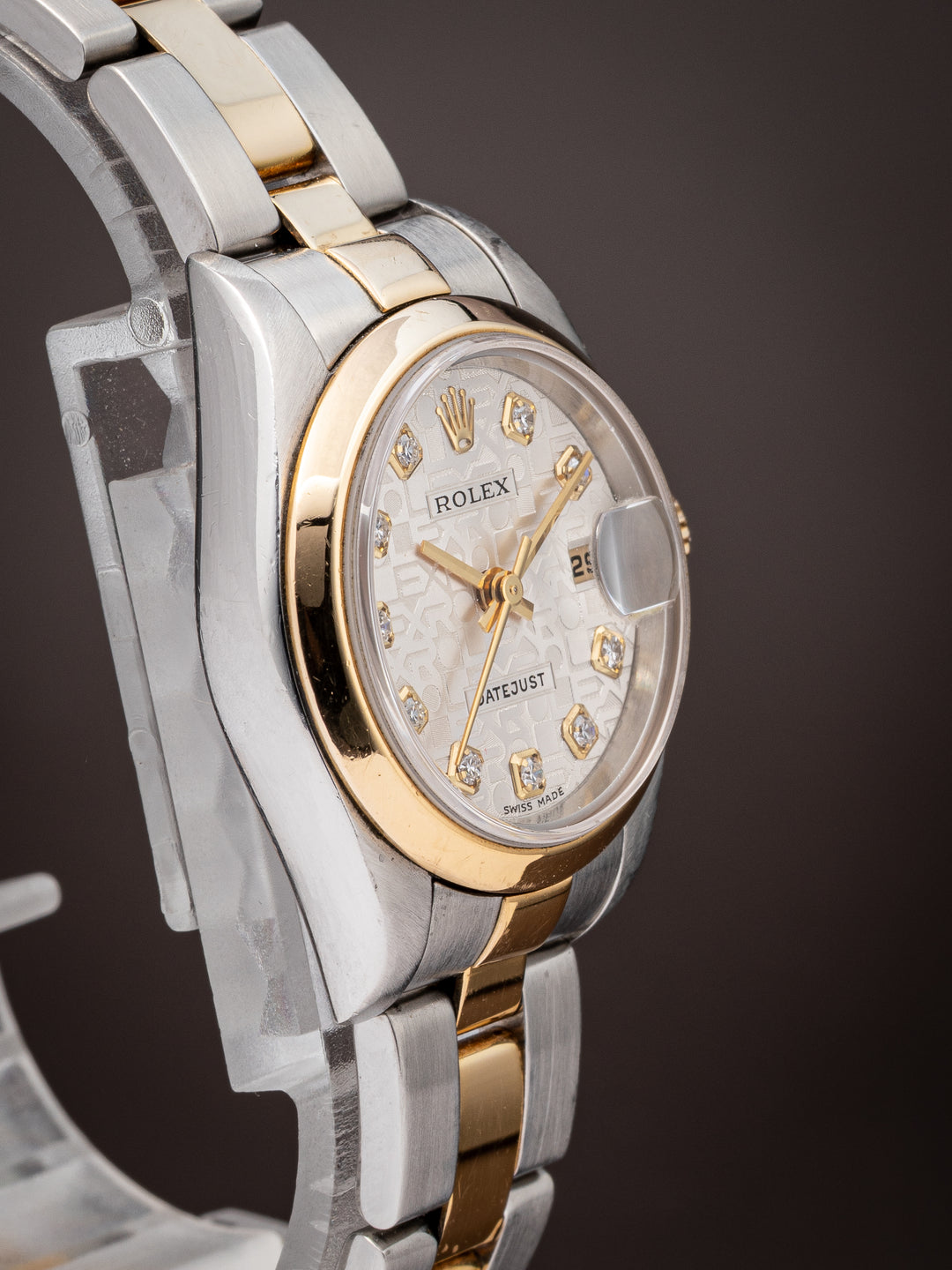 Rolex Stainless Steel and 18k Yellow Gold Women's Datejust (79163)