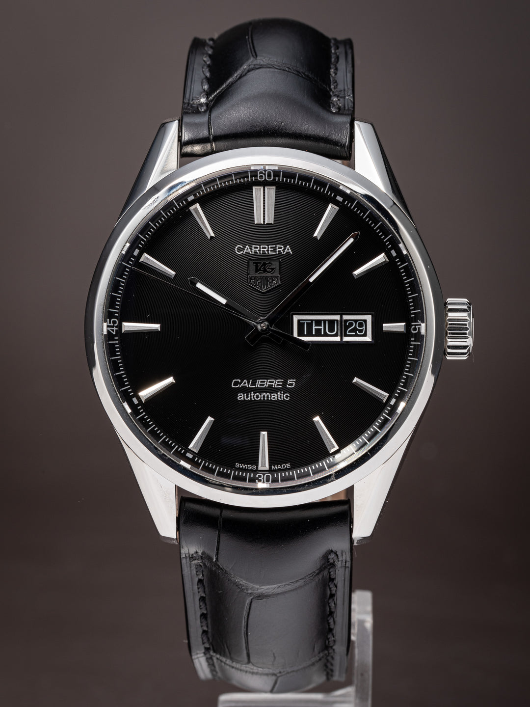 TAG Heuer Stainless Steel Carrera Calibre 5 (WAR201A-1)