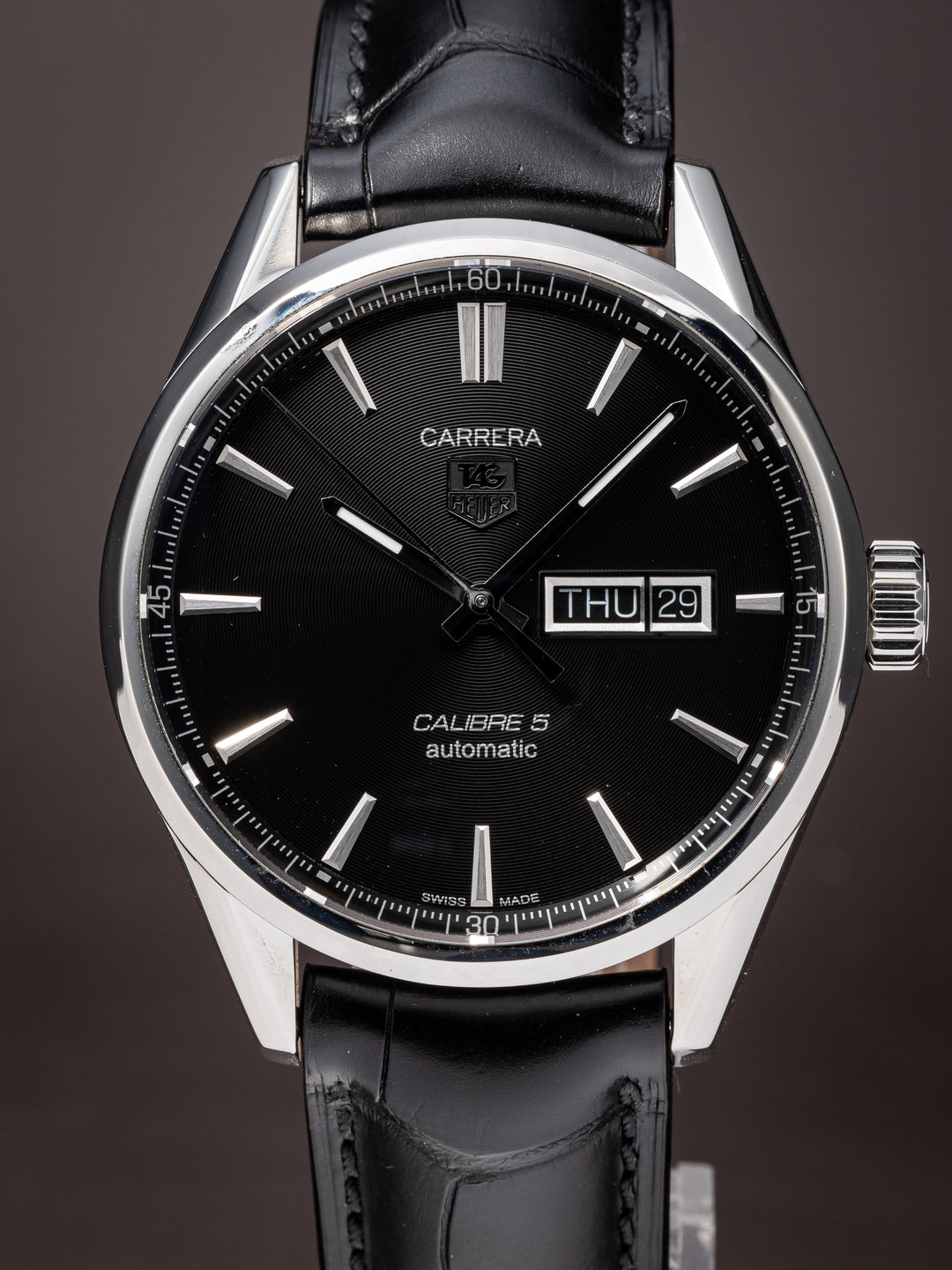 TAG Heuer Stainless Steel Carrera Calibre 5 (WAR201A-1)