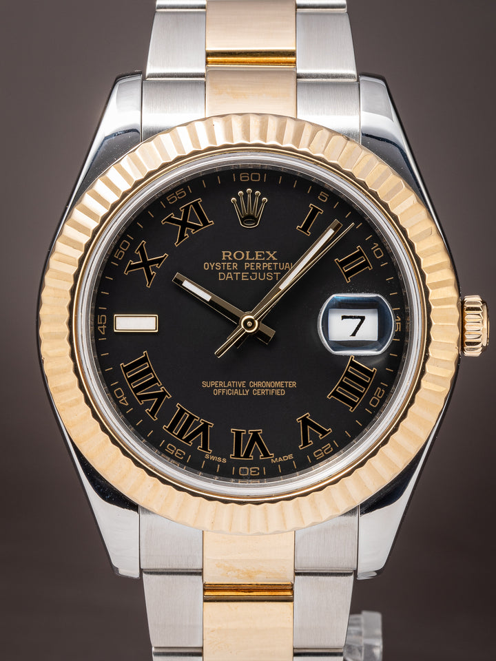 Rolex Stainless Steel and 18k Yellow Gold Datejust II (116333)