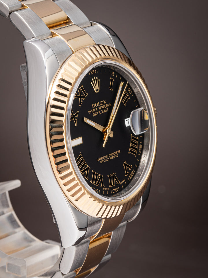 Rolex Stainless Steel and 18k Yellow Gold Datejust II (116333)