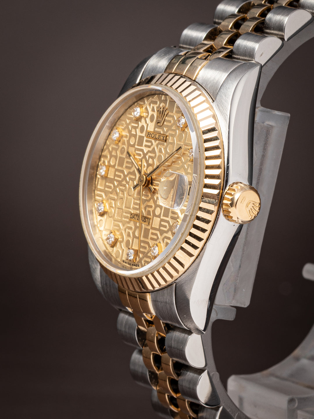 Rolex Stainless Steel and 18k Yellow Gold Women's Datejust (68273)