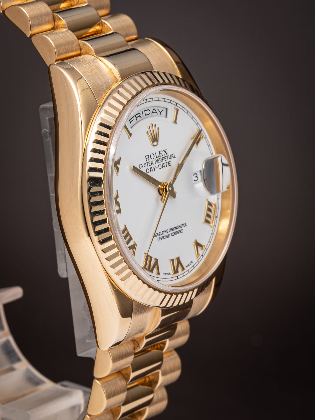 Rolex 18k Yellow Gold Day-Date (118238)