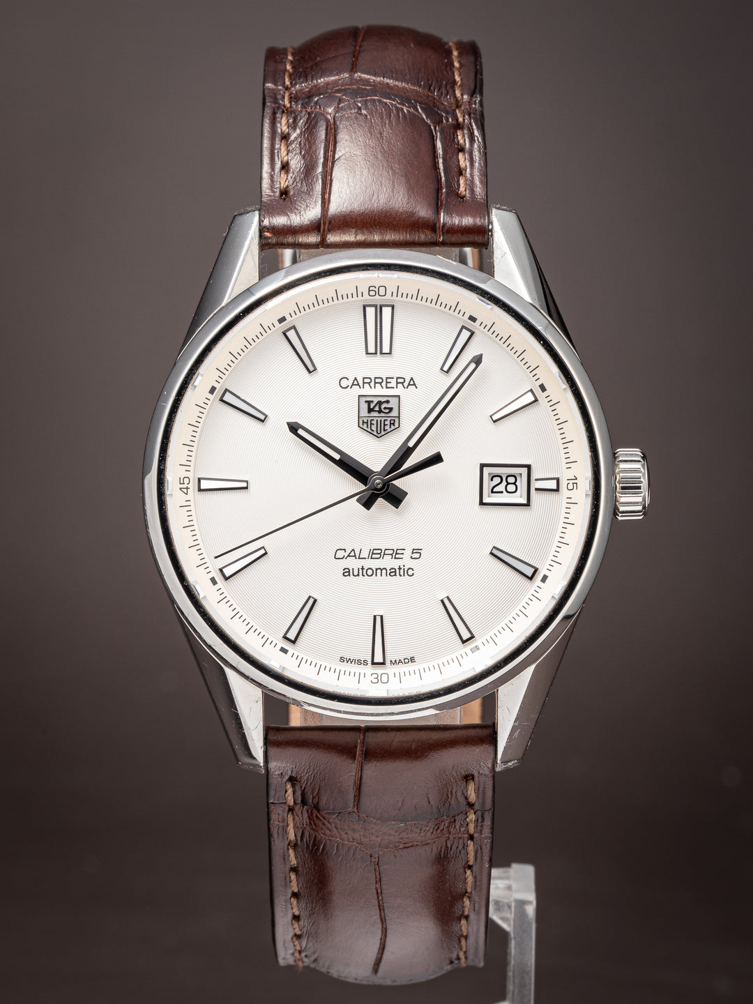 TAG Heuer Stainless Steel Carrera Calibre 5 (WAR211B-4)