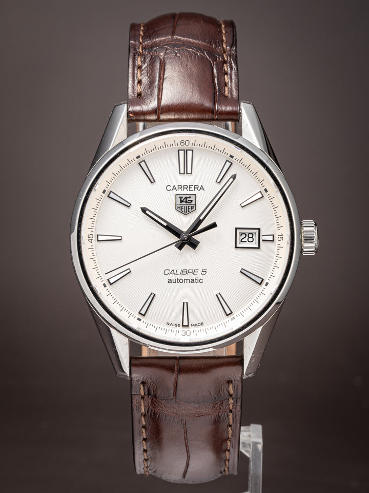 TAG Heuer Stainless Steel Carrera Calibre 5 (WAR211B-4)
