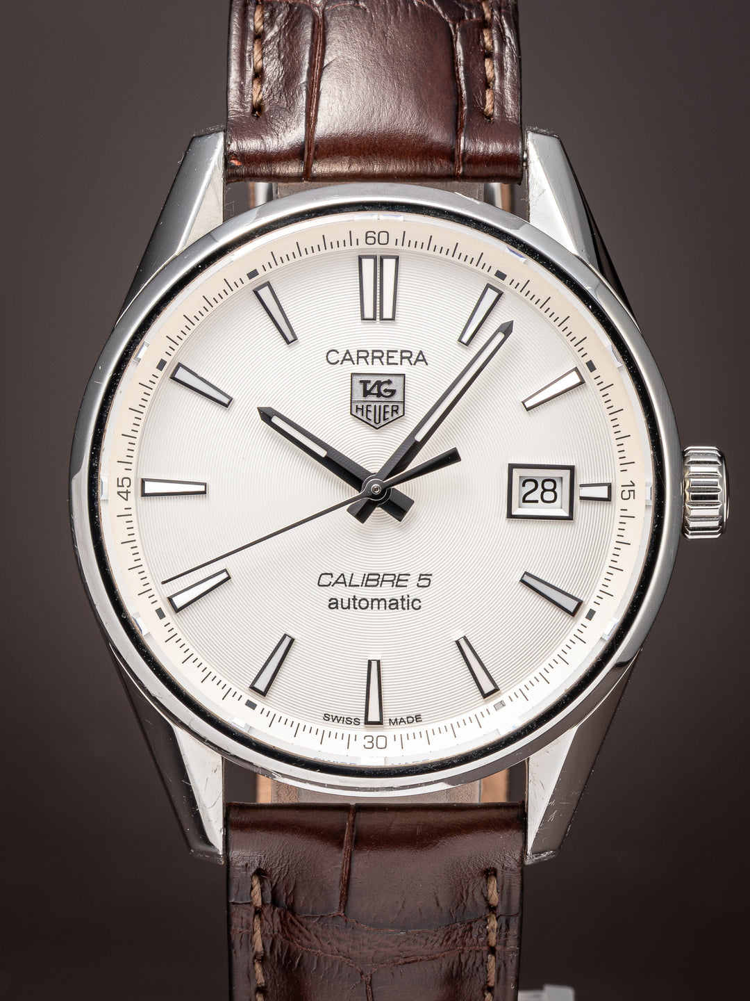 TAG Heuer Stainless Steel Carrera Calibre 5 (WAR211B-4)