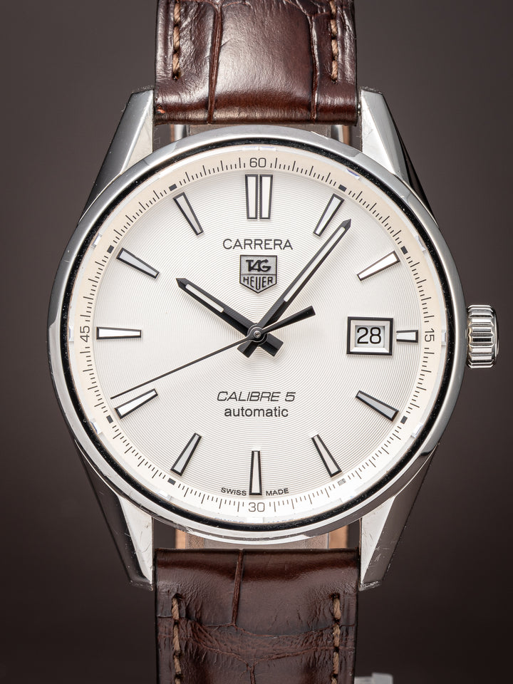 TAG Heuer Stainless Steel Carrera Calibre 5 (WAR211B-4)