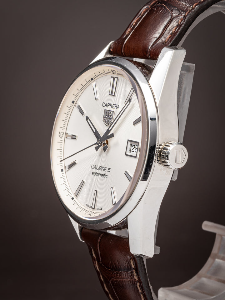 TAG Heuer Stainless Steel Carrera Calibre 5 (WAR211B-4)