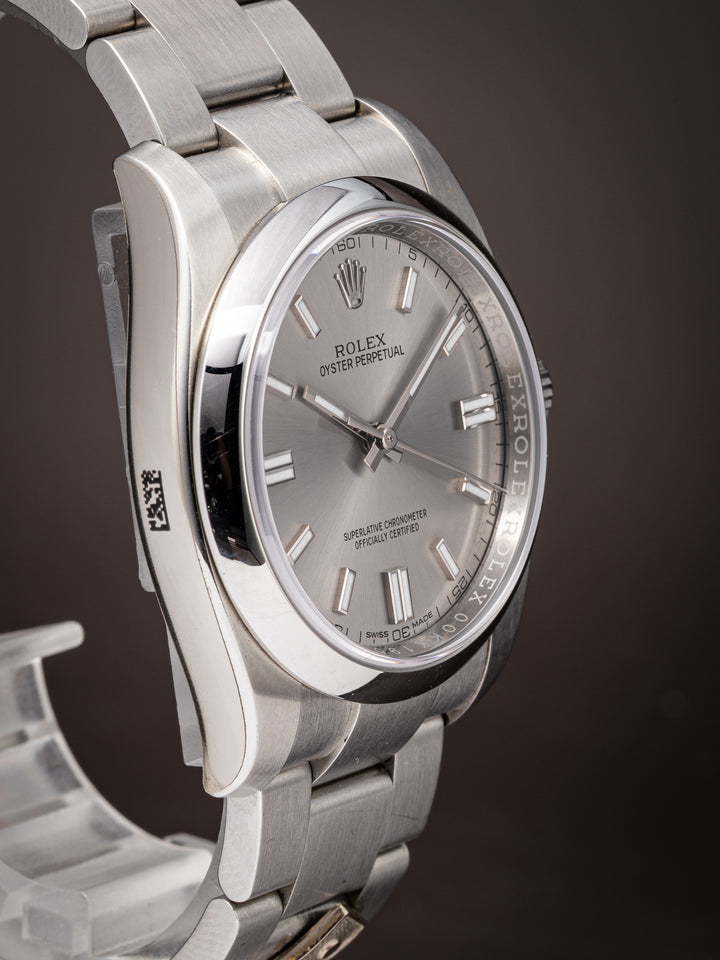 Rolex Stainless Steel Oyster Perpetual 36 "Domino's" (116000)