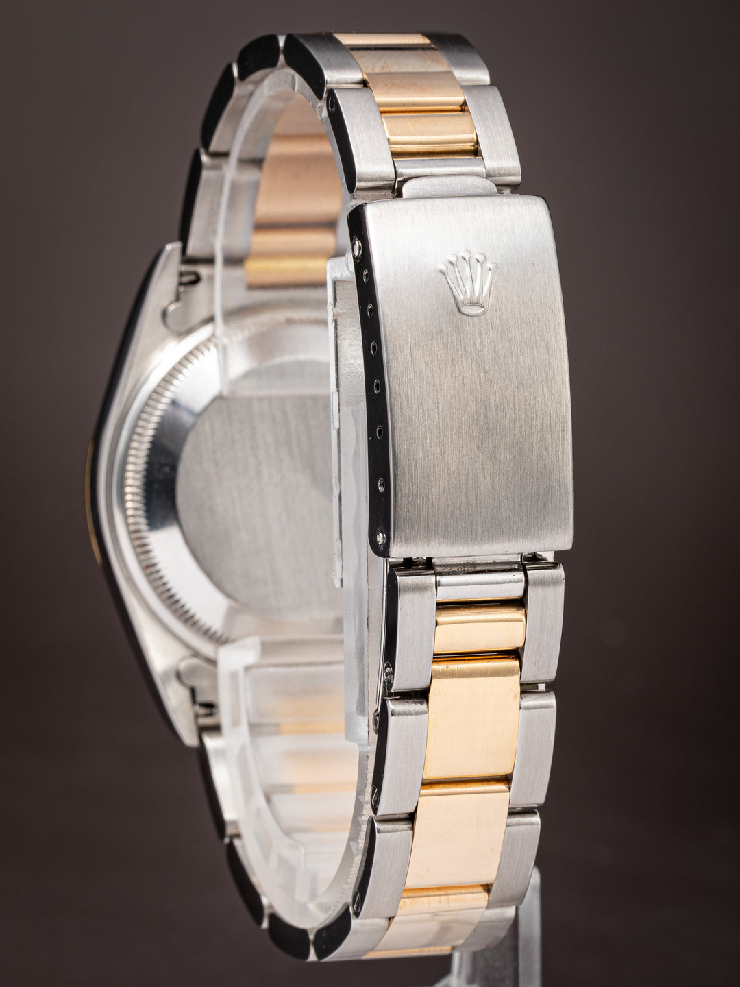 Rolex Stainless Steel and 18k Yellow Gold Date (15223)