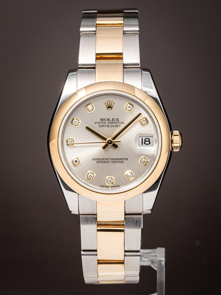 Rolex Stainless Steel and 18k Yellow Gold Women's Datejust (178243)