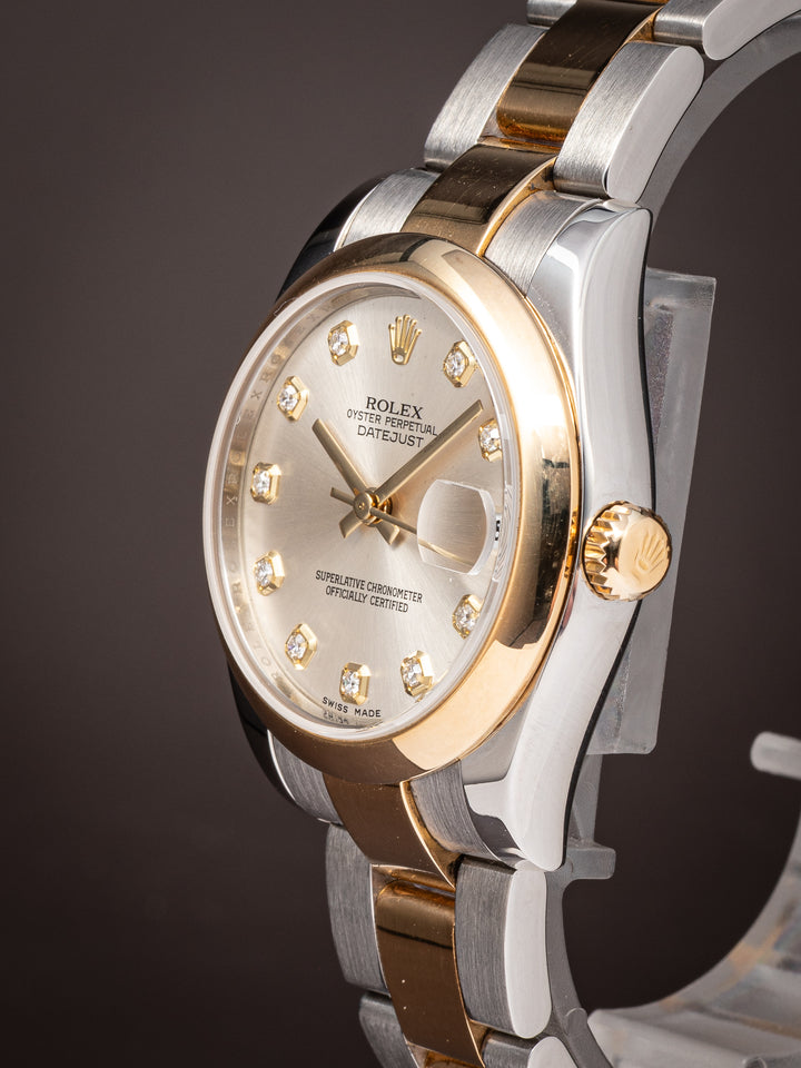 Rolex Stainless Steel and 18k Yellow Gold Women's Datejust (178243)