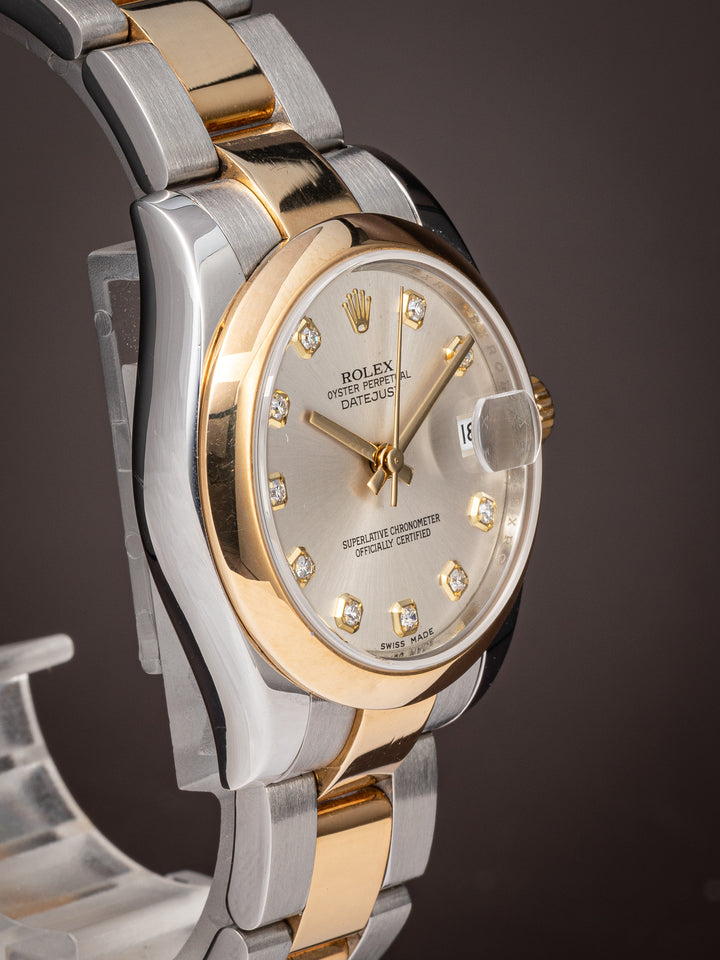 Rolex Stainless Steel and 18k Yellow Gold Women's Datejust (178243)