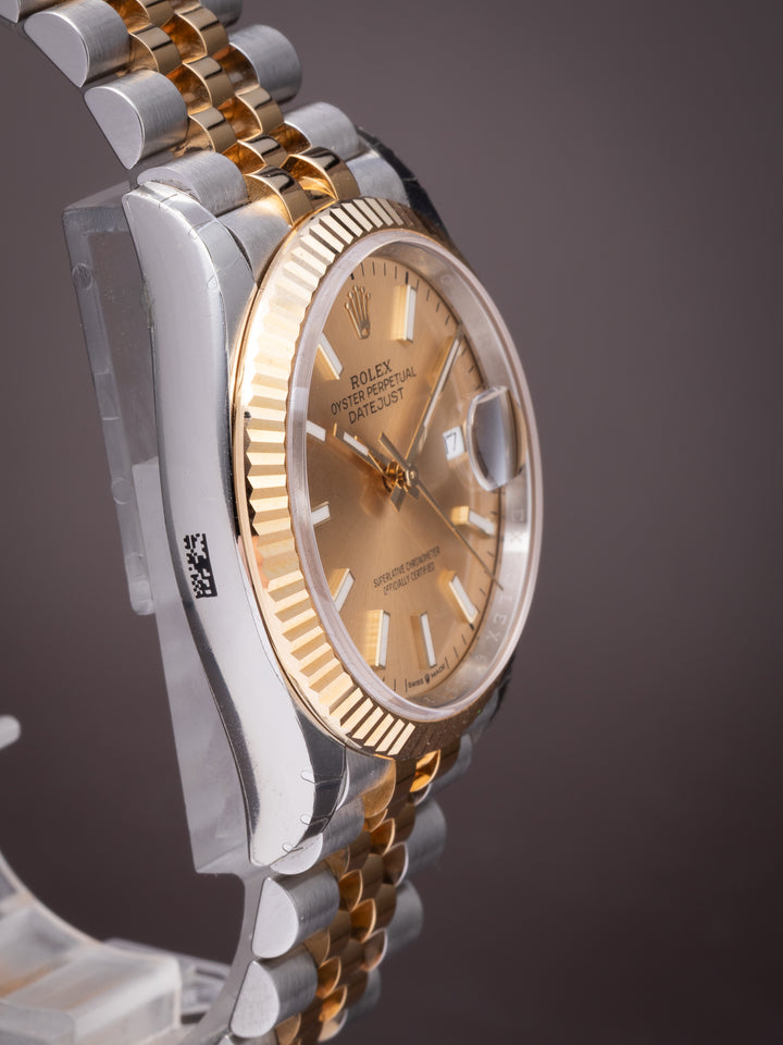 Rolex Stainless Steel and 18k Yellow Gold Datejust 36 (126233) *Unworn*