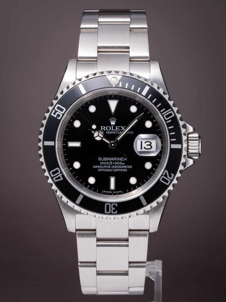 Rolex Stainless Steel Submariner Date (16610)