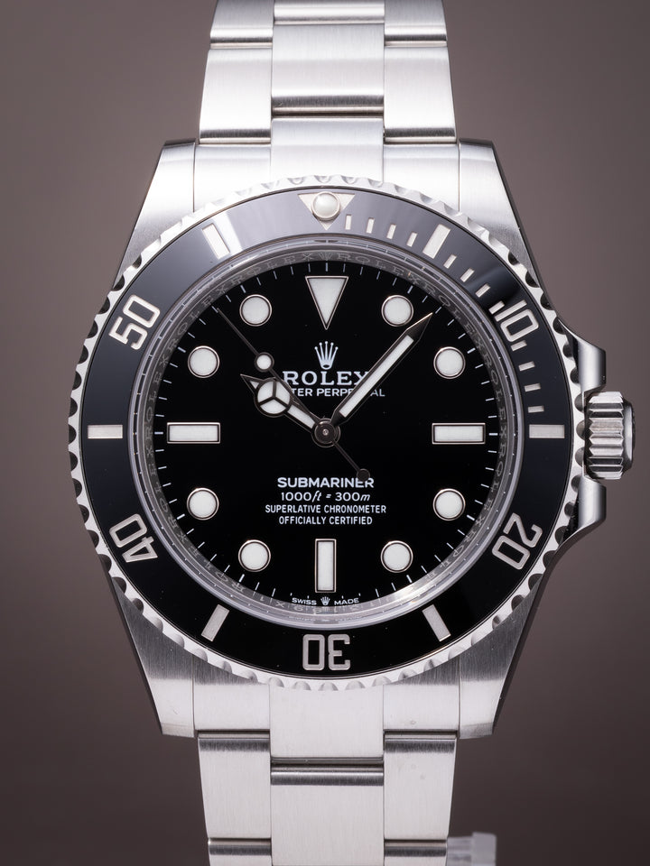 Rolex Stainless Steel Oyster Perpetual Submariner (124060)