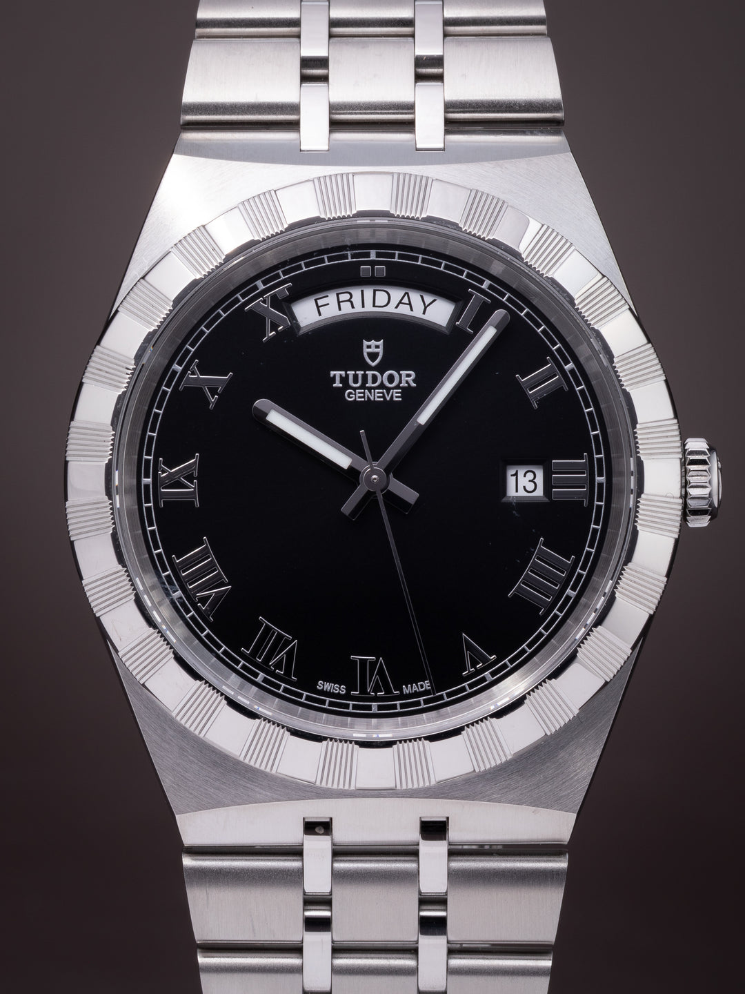 Tudor Stainless Steel Royal Day-Date (28600)
