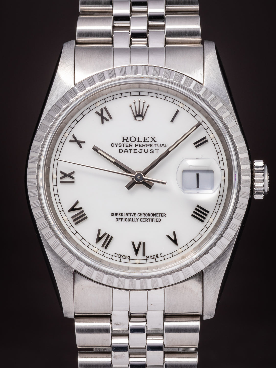 Rolex Stainless Steel Datejust (16220)