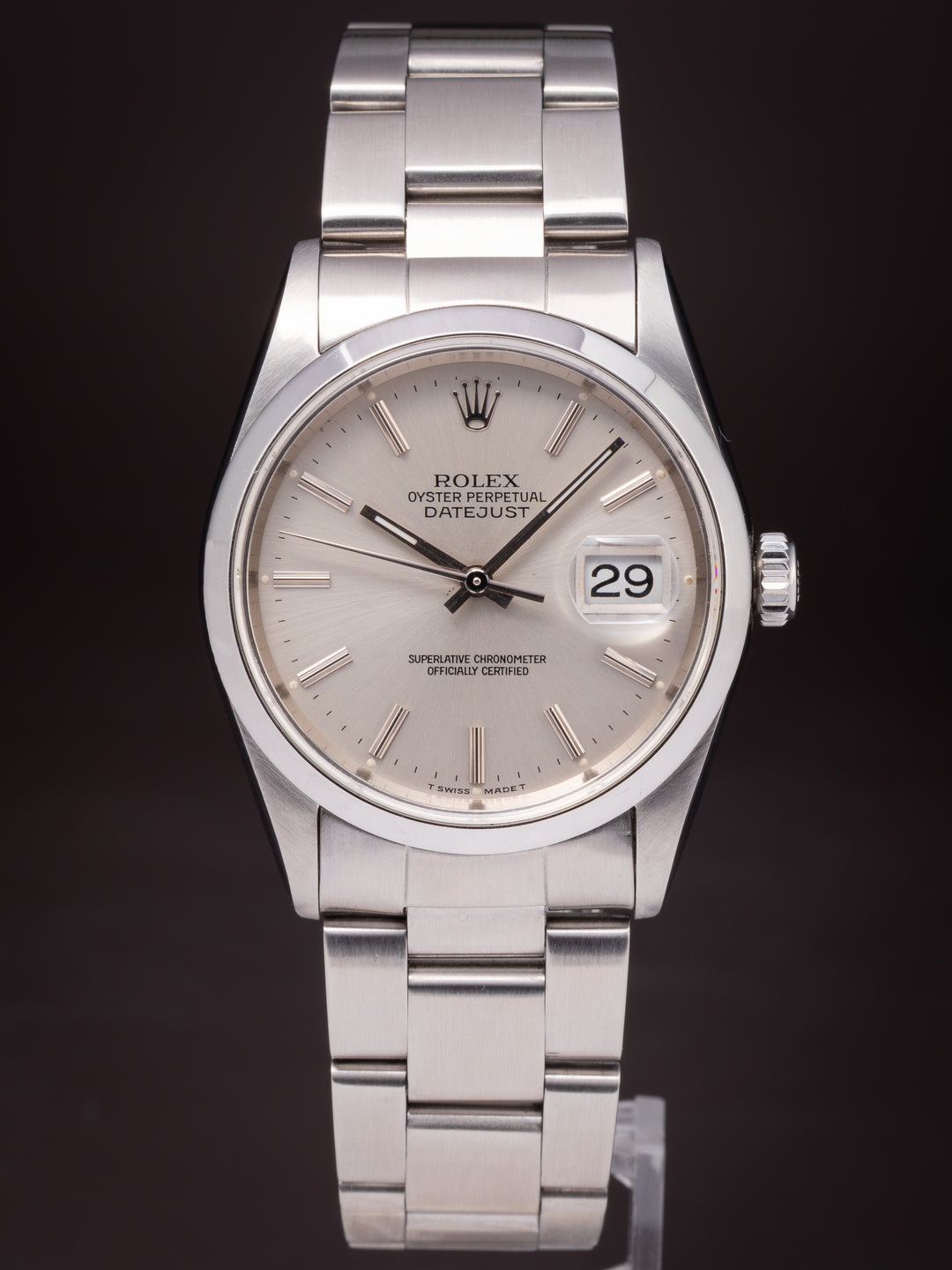 Rolex Stainless Steel Datejust (16200)