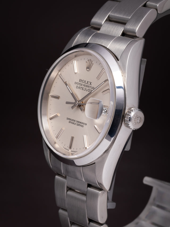 Rolex Stainless Steel Datejust (16200)