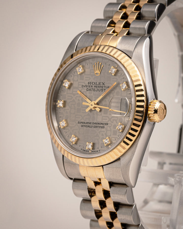 Rolex Stainless Steel and 18k Yellow Gold Datejust (68273)