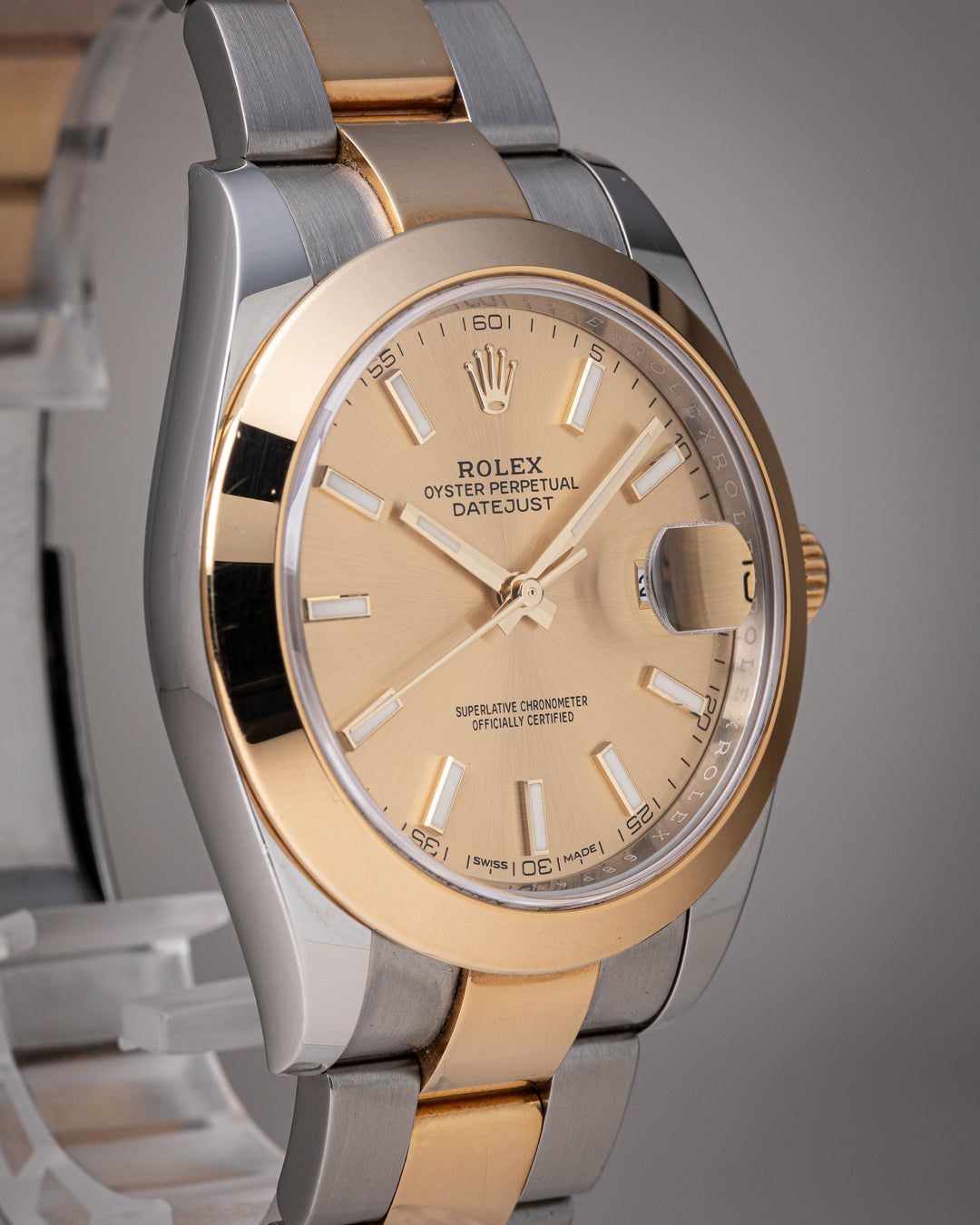 Rolex Stainless Steel and 18k Yellow Gold Datejust 41 (126303)