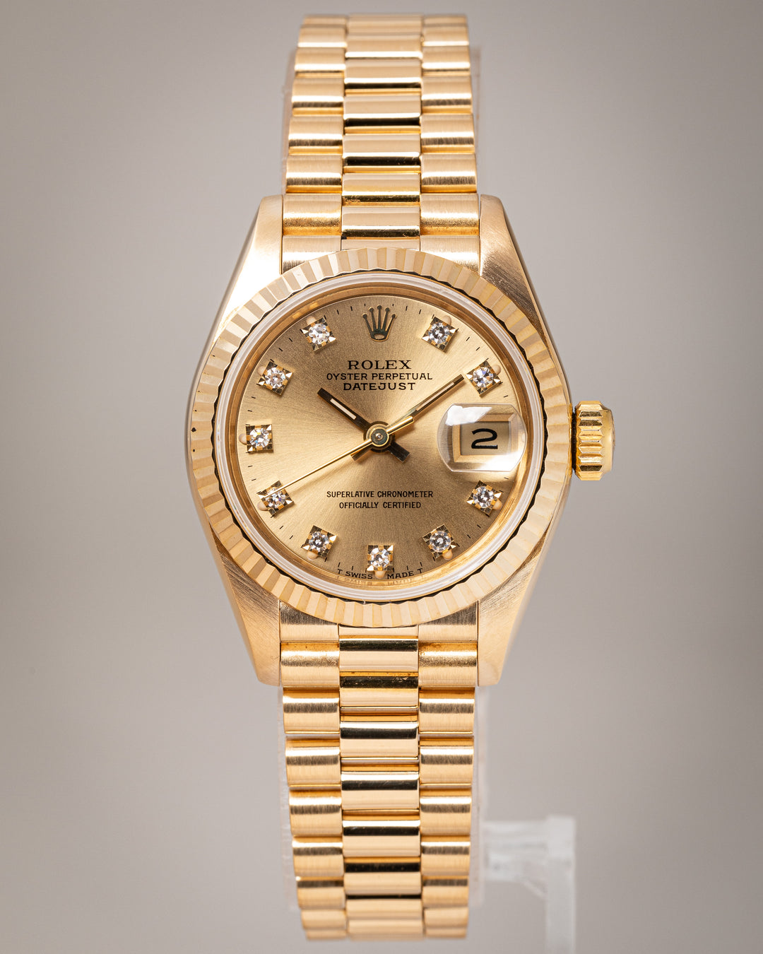 Rolex 18k Yellow Gold Women's Datejust (69178)