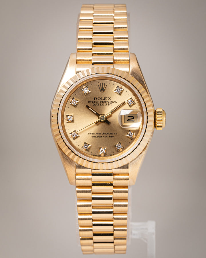 Rolex 18k Yellow Gold Women's Datejust (69178)