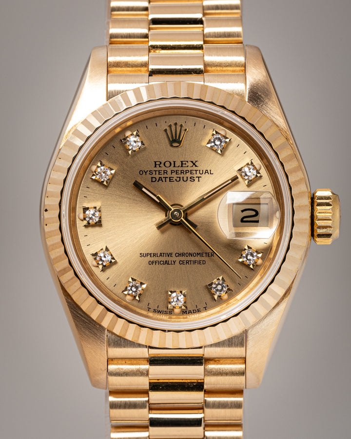 Rolex 18k Yellow Gold Women's Datejust (69178)