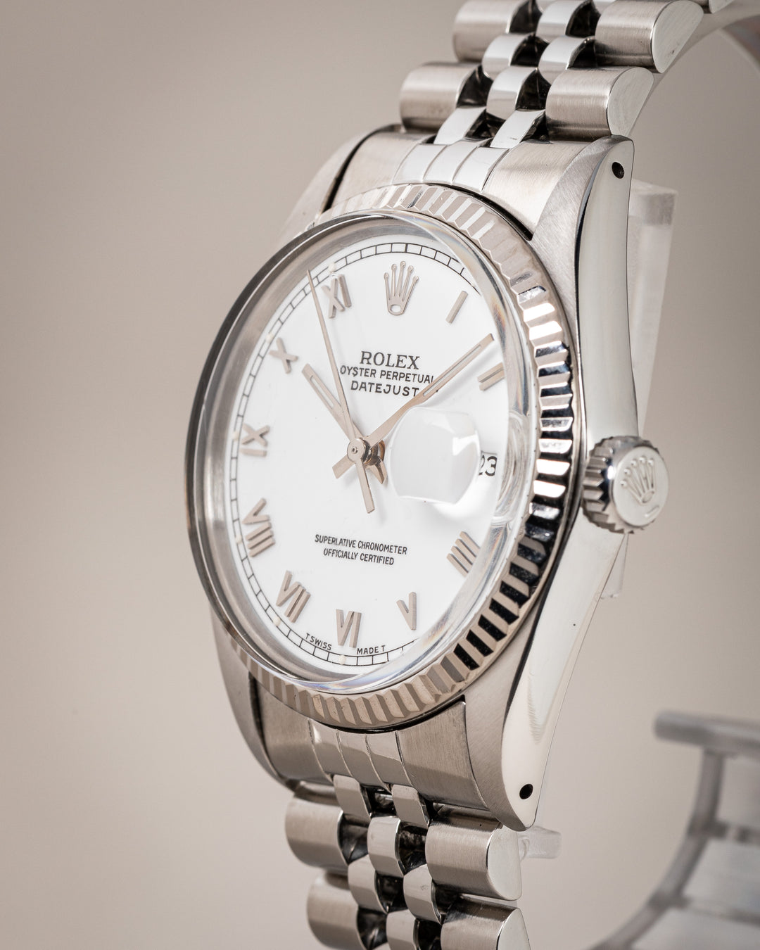 Rolex Stainless Steel Datejust (16014)