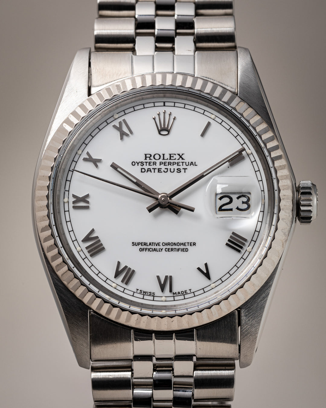 Rolex Stainless Steel Datejust (16014)