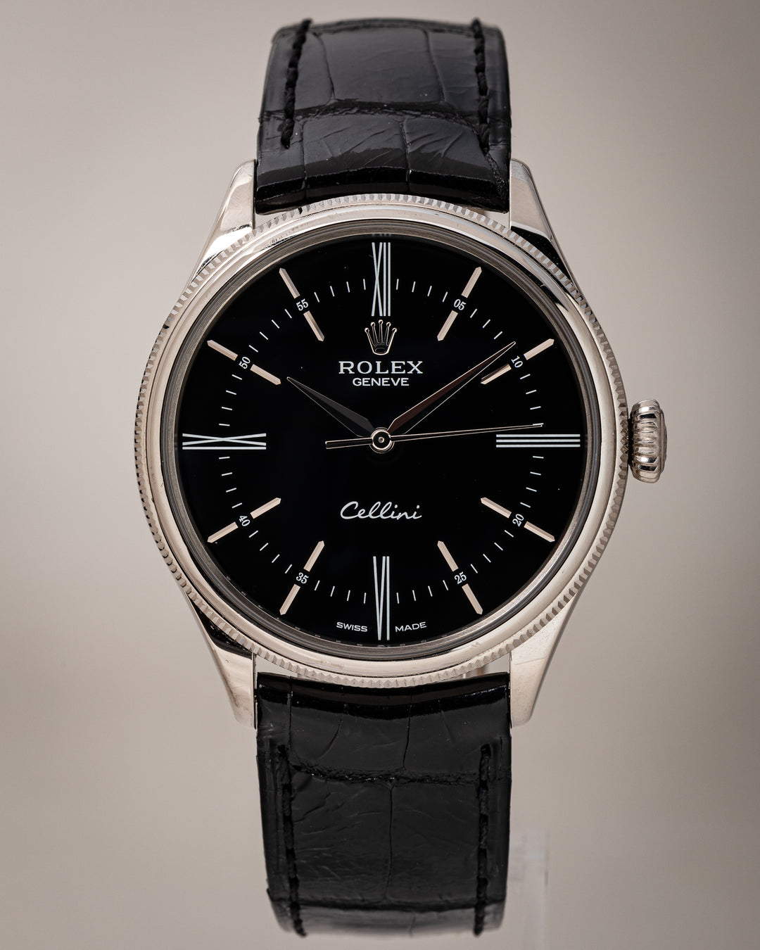 Rolex 18k White Gold Cellini Time (50509)