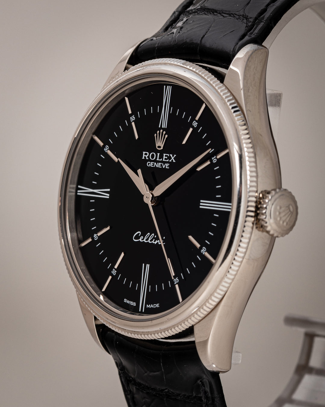 Rolex 18k White Gold Cellini Time (50509)