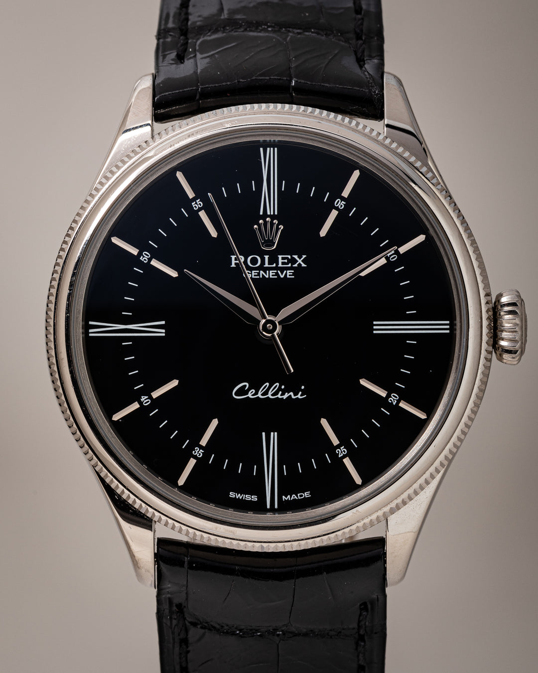 Rolex 18k White Gold Cellini Time (50509)